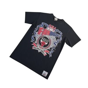 Vintage Chicago Bulls NBA Basketball Nutmeg Mills USA Single Stitch T Shirt L